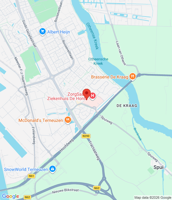 Google maps afbeelding voor Huisartsen Spoedpost Zeeuws-Vlaanderen